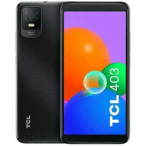 TCL 403 4G 32GB 2GB RAM Dual SIM Mobiltelefon + Yettel 2in1 Start SIM Kártya, Fekete kép