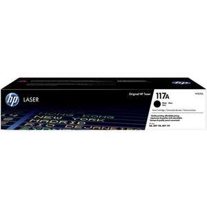 Hp toner (117a) w2070a fekete 1000/oldal laser 150/178/179 W2070A kép