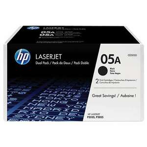 HP CE505D Toner Black 2*2.300 oldal kapacitás No.05A kép