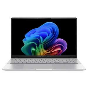 Asus cons nb vivobook s16 s5507qa-ma001w 15, 6" 2, 8k oled gl, qualc.snapd. x1e 78 100 , 32gb, 1tb m.2, int, win11h, ezüst S5507QA-MA001W kép