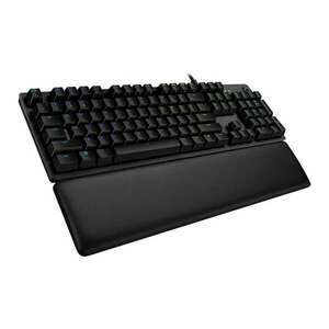 Logitech Billentyűzet - G513 Lightsync RGB Mechanikus Gaming Vezetékes (Tactile) GX Brown Carbon, US kép