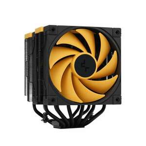 DeepCool CPU Cooler - AK620 Zero Dark Zoria (28 dB; max, 117, 21 m3/h; 4pin csatlakozó, 6 db heatpipe, 2x12cm, PWM) kép