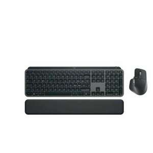 Logitech MX Keys S Combo, Wireless (RF + Bluetooth), Multi Device, (US), Grafitszürke, Vezeték nélküli, Billentyűzet + egér kép