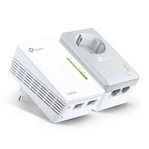 TP-Link TL-WPA4226 KIT PowerLine adapter 600 Mbit/s Ethernet/LAN csatlakozás Wi-Fi Fehér 2 db (TL-WPA4226 KIT) kép