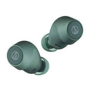 Audio-Technica ATH-CKS30TW+GR True Wireless aktív zajszűrős vezeték nélküli zöld fülhallgató (ATH-CKS30TW+GR) kép