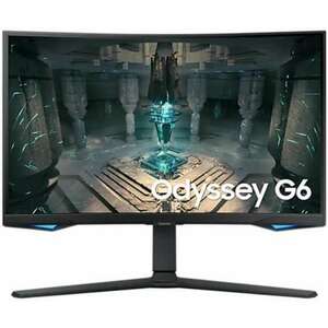 SAMSUNG Ívelt Gaming&Smart 240Hz VA monitor 27" G65B, 2560x1440, 16: 9, 350cd/m2, 1ms, DP/2xHDMI/2xUSB/LAN/WiFi/BT, Pivot kép