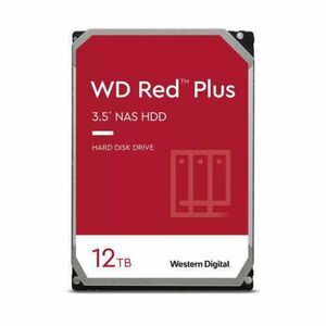 WESTERN DIGITAL 3.5" HDD SATA-III 12TB 5400rpm 256MB Cache, CAVIAR Red Plus kép