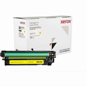 TON Xerox Yellow Toner Cartridge equivalent to HP 507A for use in LaserJet Enterprise 500 color M551, MFP M575; Pro MFP M570; Flow MFP M575 (CE402A) (006R03686) kép