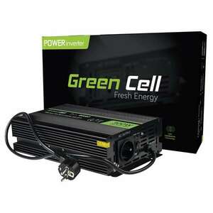 Green Cell INV07 Inverter és UPS az 1-ben központi fűtéshez és szivattyúhoz 12V / 300W (INV07) kép