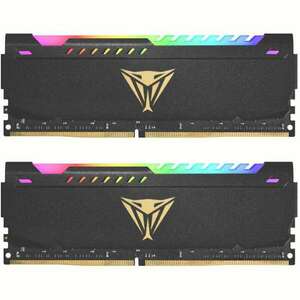 Patriot 16GB /3600 CL18 Viper Steel RGB DDR4 RAM KIT (2x8GB) (PVSR416G360C8K) kép