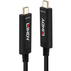 Lindy 38505 USB kábel 30 M USB C Fekete (38505) kép