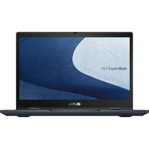 ASUS ExpertBook B3 Flip B3402FBA-LE0172X Hibrid (2 az 1-ben) 35, 6 cm (14") Érintőképernyő Full HD Intel® Core™ i5 i5-1235U 16 GB DDR4-SDRAM 512 GB SSD Wi-Fi 6E (802.11ax) Windows 11 Pro Fekete (90NX04S1-M00660) kép