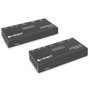 Digitus DS-55520 4K HDBaseT HDMI Extender Set 70m Black (DS-55520) kép