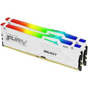 Kingston Technology FURY Beast RGB memóriamodul 64 GB 2 x 32 GB DDR5 ECC (KF560C30BWEAK2-64) kép