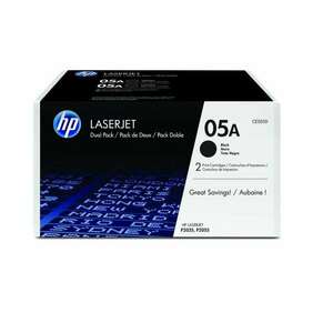 HP CE505D 2-pack fekete toner (05A) (CE505D) kép