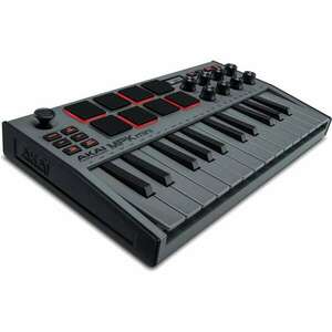 Akai MPK Mini MK3 USB MIDI Controller - Fekete kép