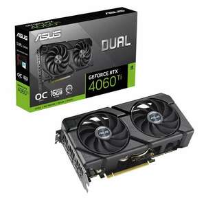 ASUS GeForce RTX 4060 Ti 16GB Dual EVO OC Edition videokártya (DUAL-RTX4060TI-O16G-EVO) (DUAL-RTX4060TI-O16G-EVO) kép