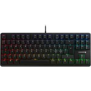 Cherry G80-3000N RGB TKL mechanikius US/EU billentyűzet fekete (G80-3833LWBEU-2) kép