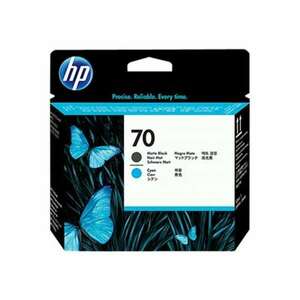 HP 70 - cyan, matte black - printhead (C9404A) kép