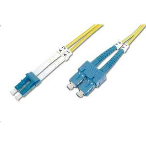 Digitus DK-2932-02 Fiber Optic Singlemode patch kábel LC / SC 2m sárga (DK-2932-02) kép