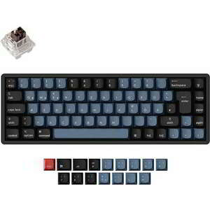 Keychron K6 Pro (Brown Switch) Wireless/Vezetékes Machanikus Gaming Billentyűzet - Német kép