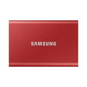 Samsung T7 külső SSD piros 500GB USB 3.2 (MU-PC500R/WW) (MU-PC500R/WW) kép