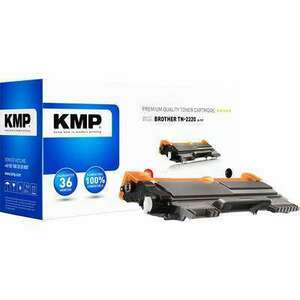 KMP Toner helyettesíti Brother TN-2220, TN2220 Kompatibilis Fekete 5200 oldal B-T97 (1257, 5000) kép