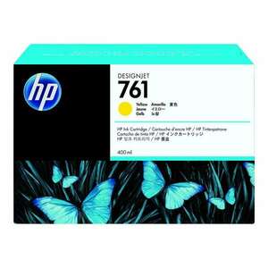 HP 761 - yellow - original - DesignJet - ink cartridge (CM992A) kép