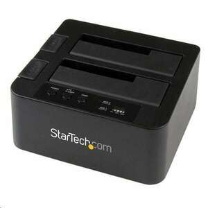 StarTech.com 2x2.5"-3.5" HDD Duplikátor Dokkoló (SDOCK2U33RE) (SDOCK2U33RE) kép