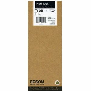 Tintapatron Epson C13T606100 Photo Black eredeti 220ml kép