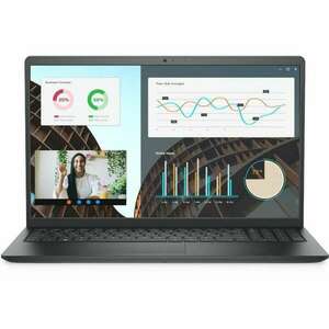 DELL Vostro 3530 Intel® Core™ i7 i7-1355U Laptop 39, 6 cm (15.6") Full HD 16 GB DDR4-SDRAM 512 GB SSD Wi-Fi 5 (802.11ac) Ubuntu Linux Fekete kép