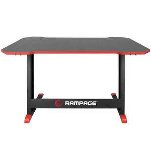 Rampage MR-01 Arena Karbon gaming asztal fekete-piros (36106) (rampage36106) kép