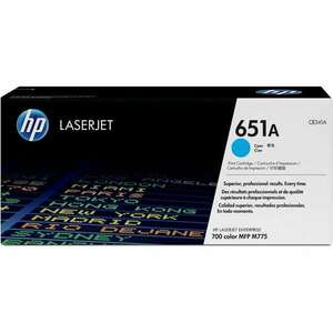 HP CE341A kék toner (651A) (CE341A) kép