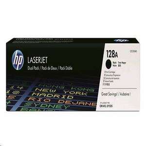 HP CE320AD fekete dupla toner (128A) (CE320AD) kép