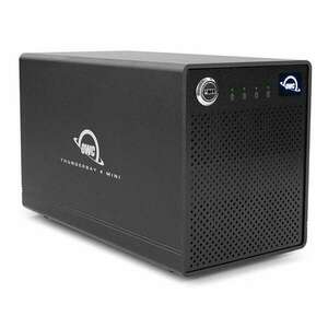 OWC ThunderBay 4 mini 2.5" Thunderbolt Külső SSD/HDD ház - Fekete (OWCTB3QMSR00GB) kép