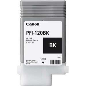 Canon PFI-120BK tintapatron 1 dB Eredeti Fekete (2885C001) kép