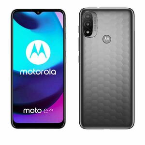 Motorola Moto E20 2/32GB Dual SIM kártyafüggetlen érintős mobiltelefon, szürke (Android) kép