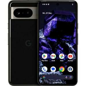 Google Pixel 8 15, 8 cm (6.2") Dual SIM 5G USB C-típus 8 GB 128 GB 4575 mAh Fekete kép