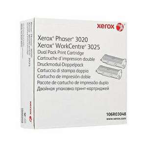 106R03048 Lézertoner Phaser 3020NI, WC3025NI nyomtatóhoz, XEROX, fekete, 2*1, 5k kép