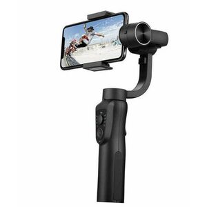 Gimbal S5B Okostelefon Képstabilizátor, 3 tengelyes, automatikus arckövetés, Bluetooth v5.0, újratölthető akkumulátor, fekete kép