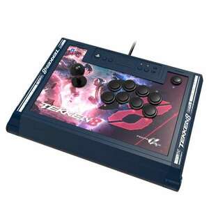 Hori Fighting Stick Alpha, PlayStation®5, PlayStation®4, PC, Tekken 8, Arcade, Fekete, Vezetékes kontroller kép