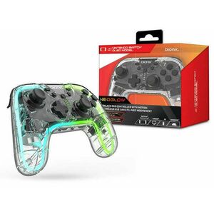 Bionik BNK-9099 NeoGlow Nintendo Switch vezeték nélküli RGB kontroller kép