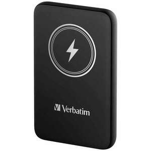 Verbatim Charge 'n' Go Mágneses wireless Power bank 10000mAh - Fekete (32245) kép