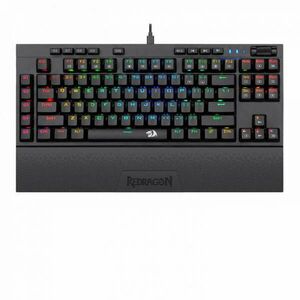 Redragon Vishnu RGB Wireless/Wired Blue Mechanical Gaming Keyboard Black HU kép