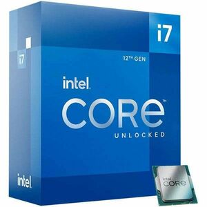 Intel Processzor - Core i7-12700K (3600Mhz 25MBL3 Cache 10nm 125W skt1700 Alder Lake) BOX No Cooler kép