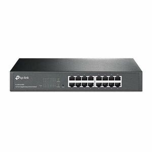 TP-Link TL-SG1016DE 16port 10/100/1000Mbps LAN SMART menedzselhető asztali Switch kép