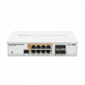 Mikrotik RouterBoard CRS112-8P-4S-IN 8-port PoE 4xSFP port Cloud Router Switch kép