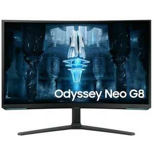 Samsung 32" LS32BG850NPXEN UHD 240Hz HDMI/DP ívelt kijelzős gamer monitor kép