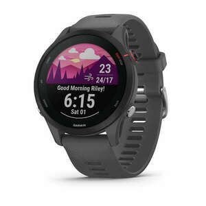 Garmin Forerunner 255 3, 3 cm (1.3") MIP 46 mm Digitális 260 x 260 pixelek Érintőképernyő Szürke Wi-Fi GPS (műhold) kép