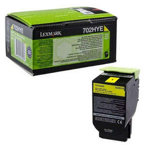 Lexmark CS310/410/510 High Corporate Toner Yellow 3K (Eredeti) 70C2HYE kép